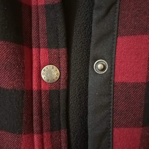 Orvis Plaid Button-Down Shacket - Picture 4 of 6